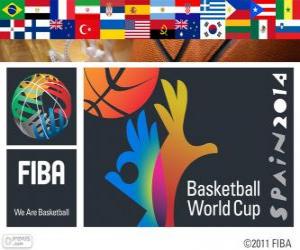 пазл Чемпионат мира по баскетболу 2014. Организовано Испании по Баскетболу